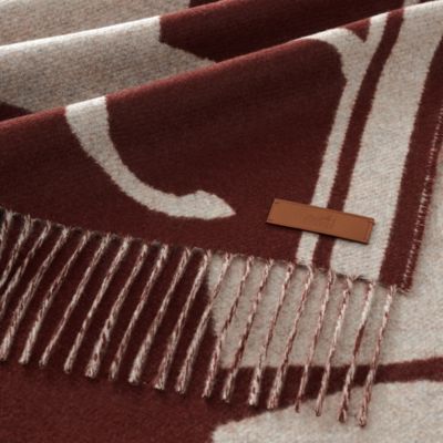 ❤お得なお品❤クリーニング済み カシミヤウールマフラー レッド エルメス HERMES(エルメス) / マフラー/カシミア/RED/レディース | 中古品